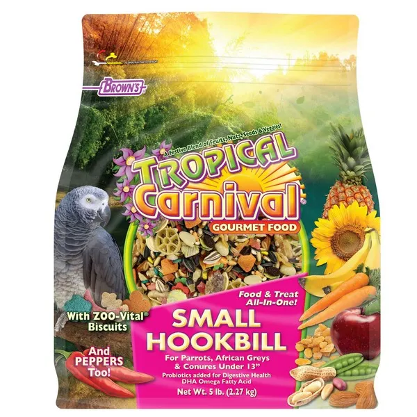 5 Lb F.M. Brown Tropical Carnival Small Hookbill - Health/First Aid